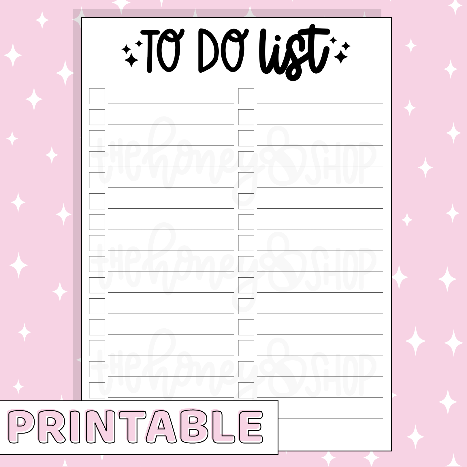 to-do-list-printable-bee-6-full-page-sticker-b6-planner-printable-thehoneybshop for Free Printable Honey Do List Template To Do List Printable Bee-6 Full Page Sticker | B6 Planner | Printable – TheHoneyBShop for Free Printable Honey Do List Template