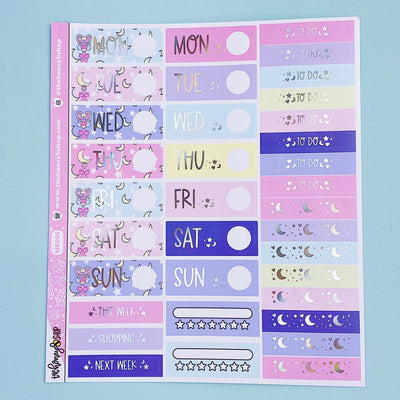 Fight Like A Girl Weekly Kit | Holographic Foil | TheHoneyBShop
