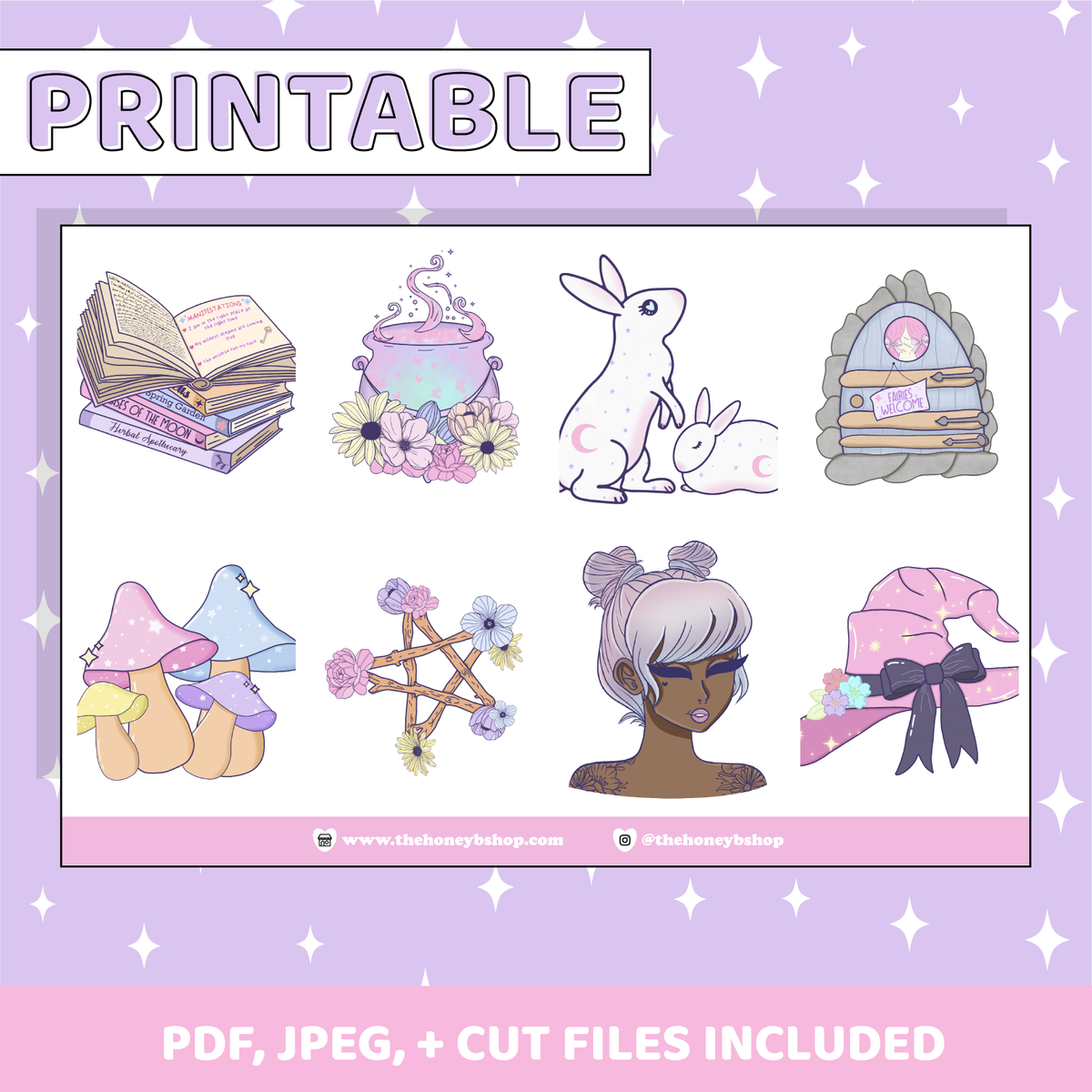 SPRING WITCH WEEKLY KIT FREEBIE!