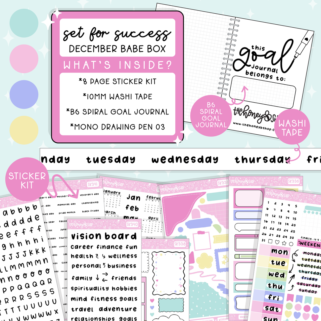 SET FOR SUCCESS | DECEMBER 2025 SUBSCRIPTION