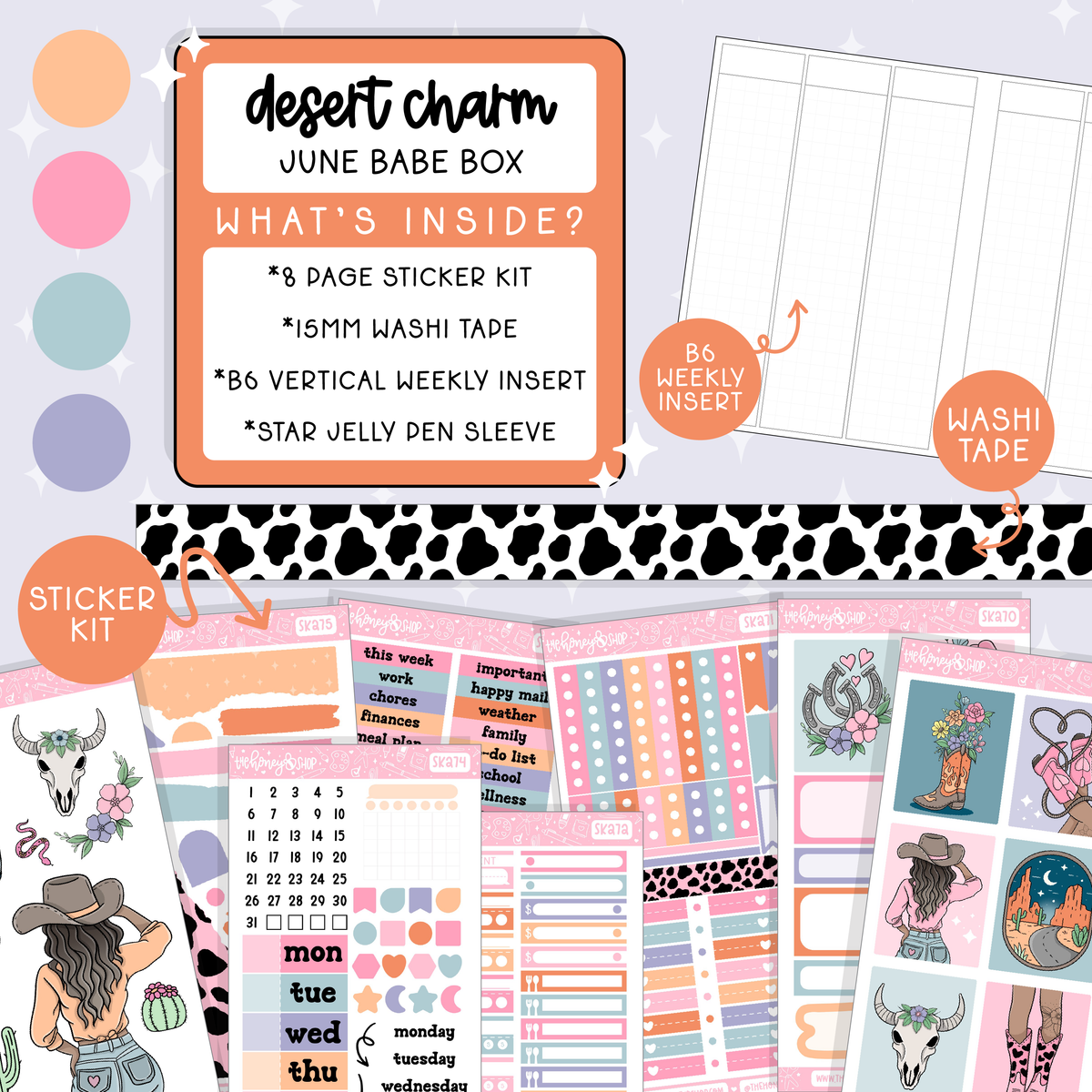 DESERT CHARM | JUNE 2025 SUBSCRIPTION