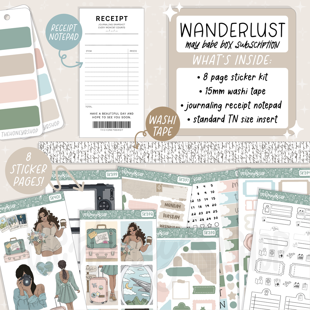 Wanderlust | May 2026 | TheHoneyBShop Subscriptions
