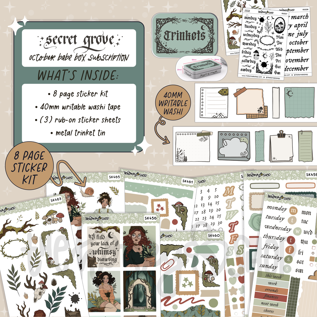 Secret Grove | October 2026 | TheHoneyBShop Subscriptions