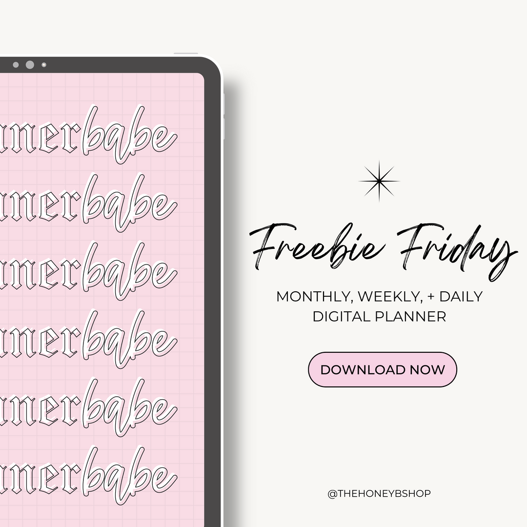 THBS DIGITAL PLANNER FREEBIE!