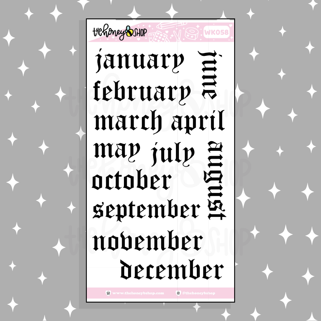 Monthly Kits + Items