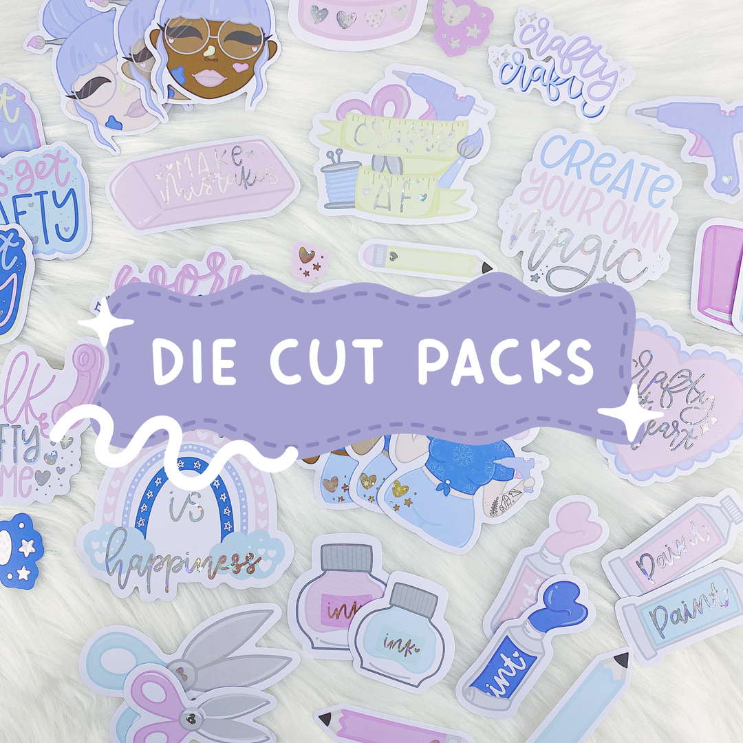 Sticker Die Cut Packs