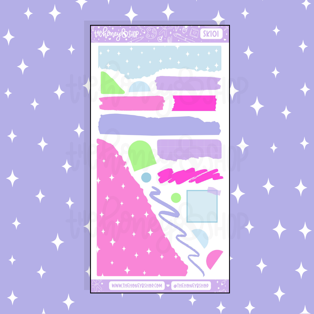 Supernova Journaling Planner Doodle Sticker | A La Carte