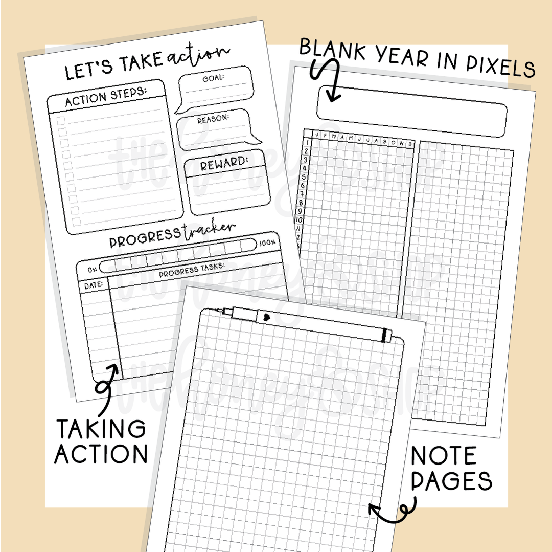 Reset | Deluxe Digital Babe Box - Printable Stickers &amp; Clipart