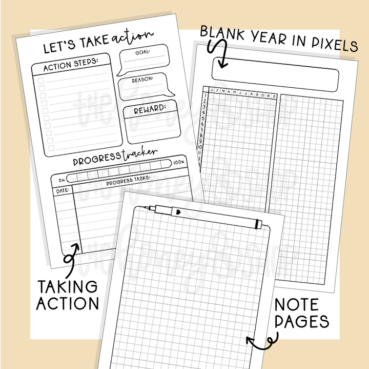 Reset | Deluxe Digital Babe Box - Printable Stickers &amp; Clipart