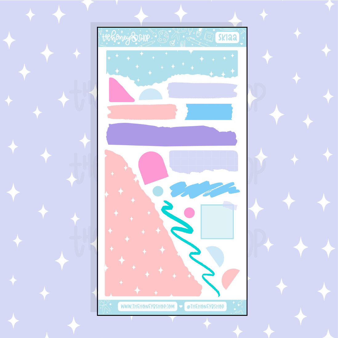 Under the Sea Journaling Planner Doodle Sticker | A La Carte