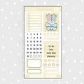 Pastel Yellow Functional Sheet Doodle Sticker | A La Carte