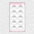 Pastel Inspiration Rainbow Boxes Doodle Sticker | A La Carte
