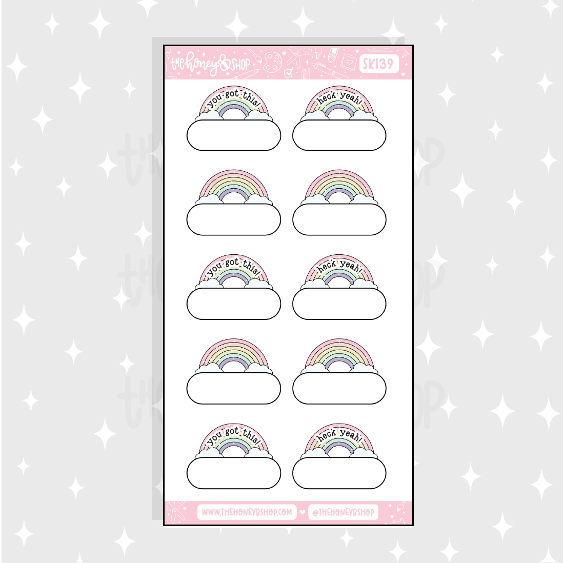 Pastel Dreams | 10 Page Weekly Kit | Choose your Skin Tone!