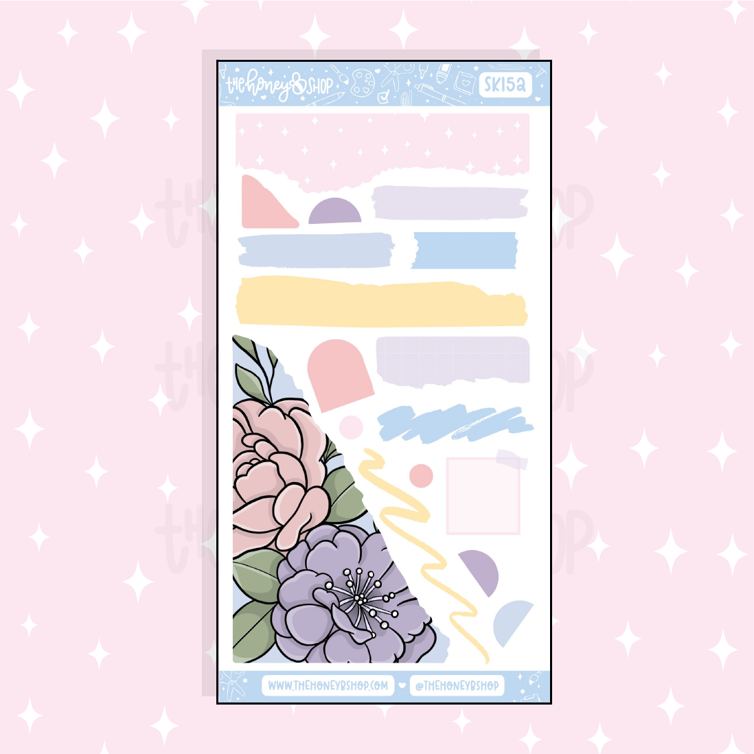 Tea Party Journaling Planner Doodle Sticker | A La Carte