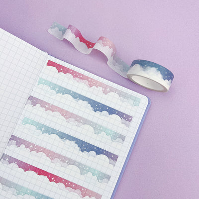 Carnival Clouds Washi Tape | 15MM