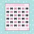Self Love Bow Icon Doodle Sticker