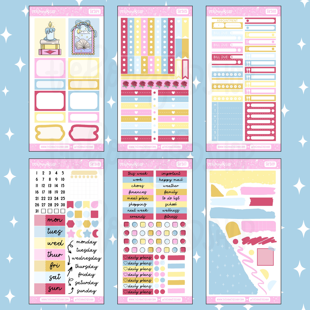 Belle's Tales | 8 Page Weekly Kit | Choose your Skin Tone!