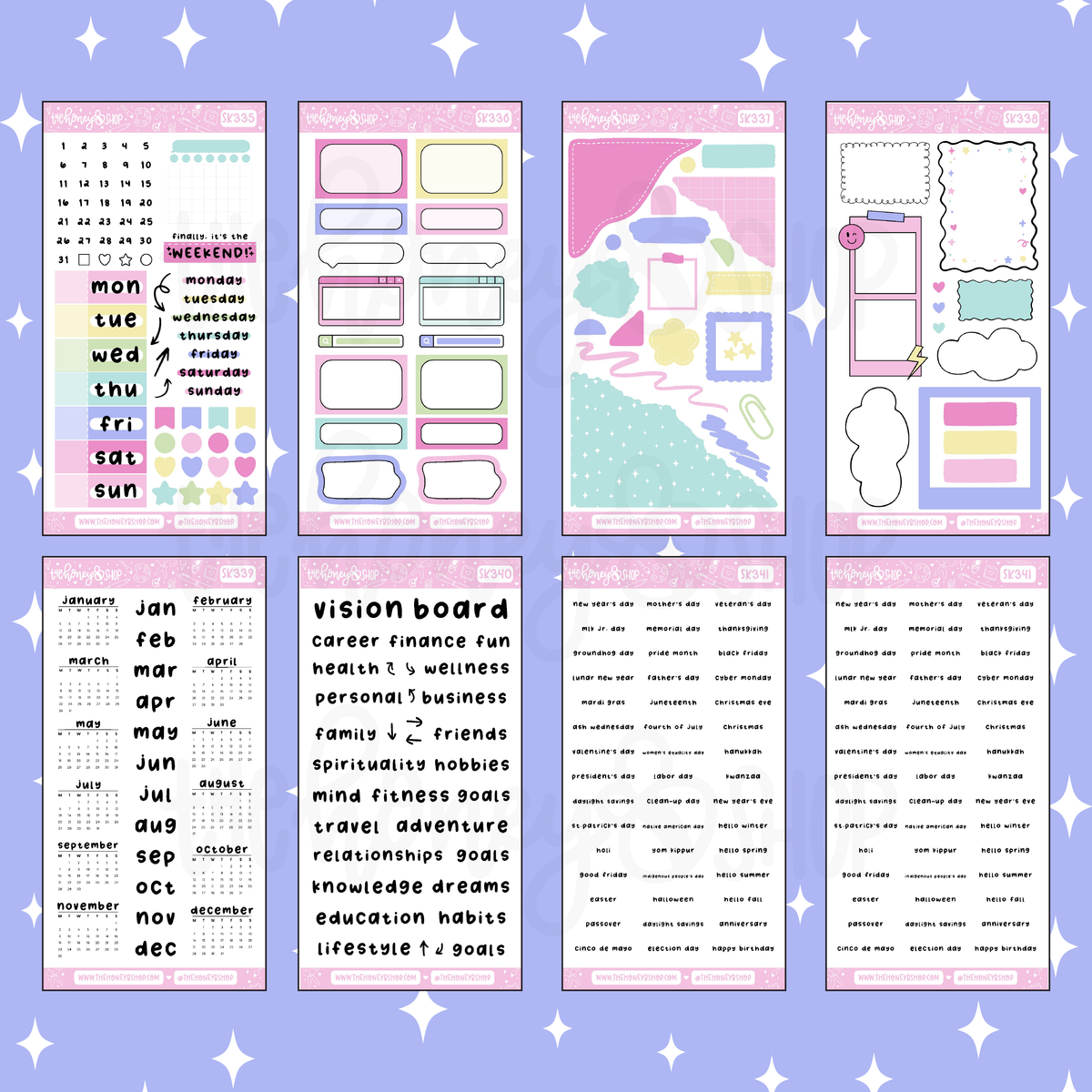 Set For Success | 8 Page Weekly Kit