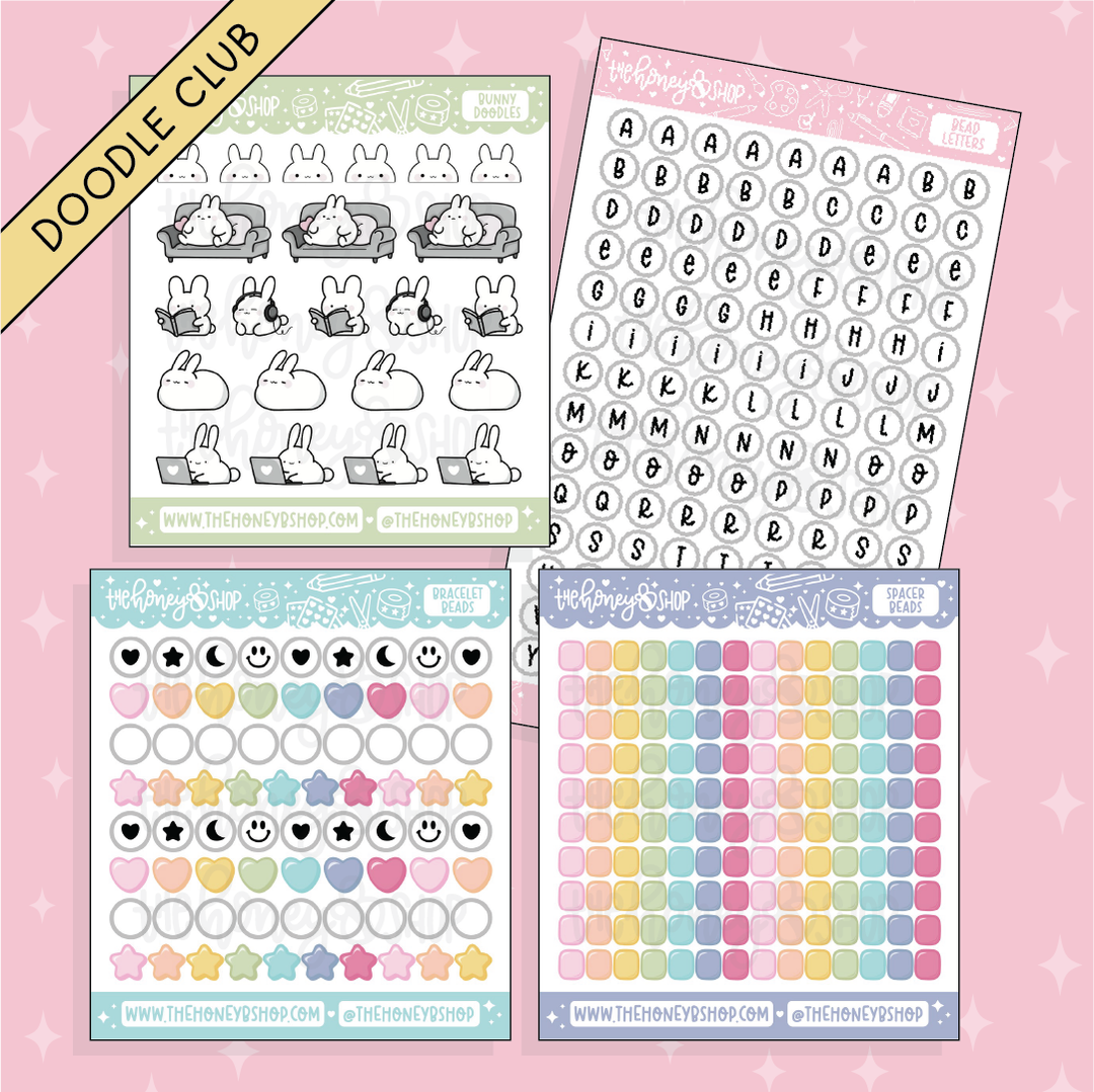 Lucky | Deluxe Digital Babe Box - Printable Stickers &amp; Clipart