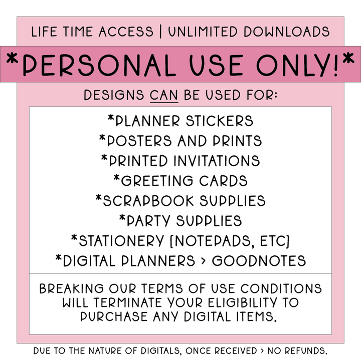 Lucky | Deluxe Digital Babe Box - Printable Stickers &amp; Clipart