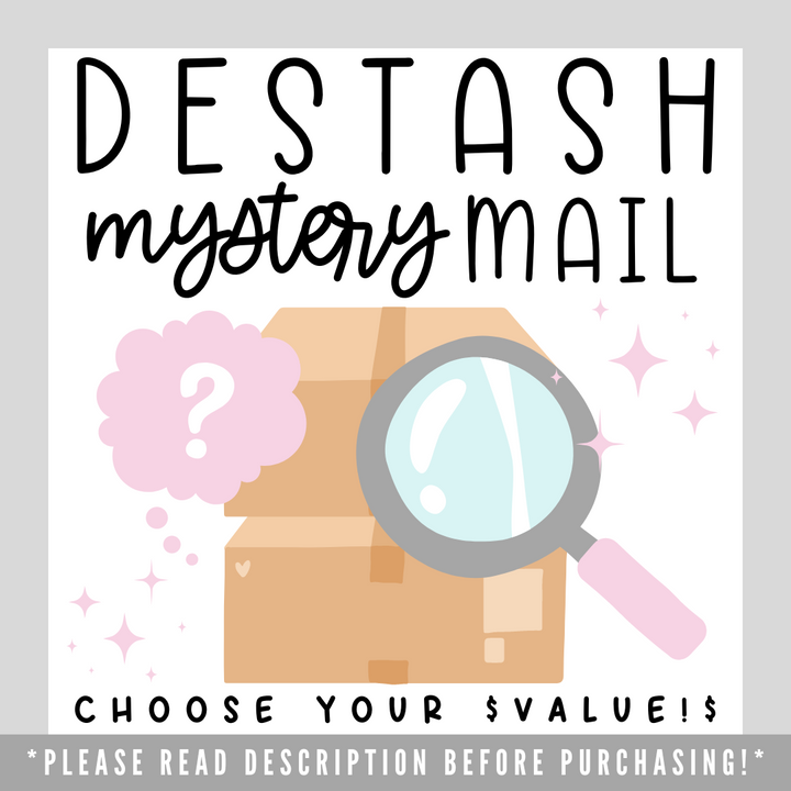 Bolsa de agarre para correo misterioso Destash | *¡Debe comprarse por separado!* | ¡Elige tu valor!