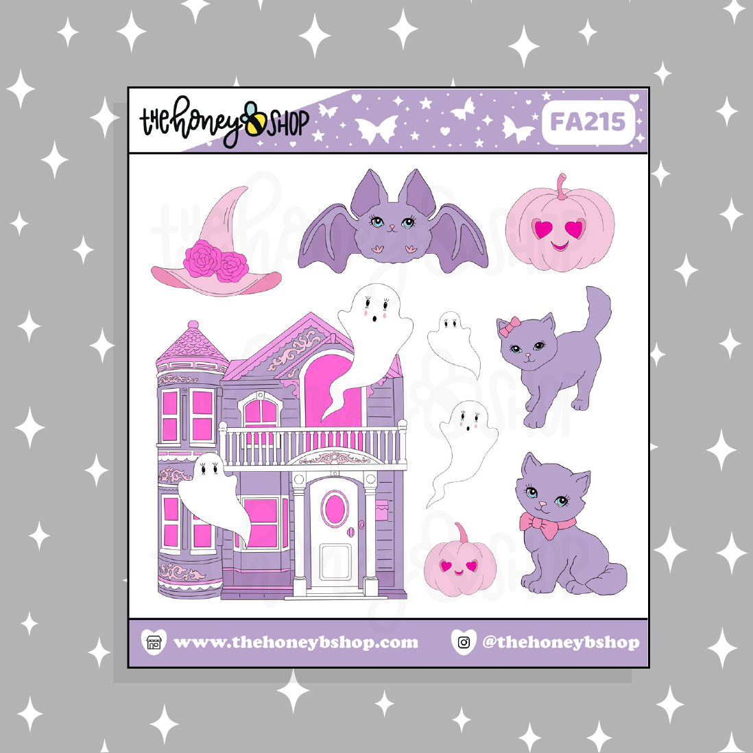 Mali-BOO Deco Doodle Sticker