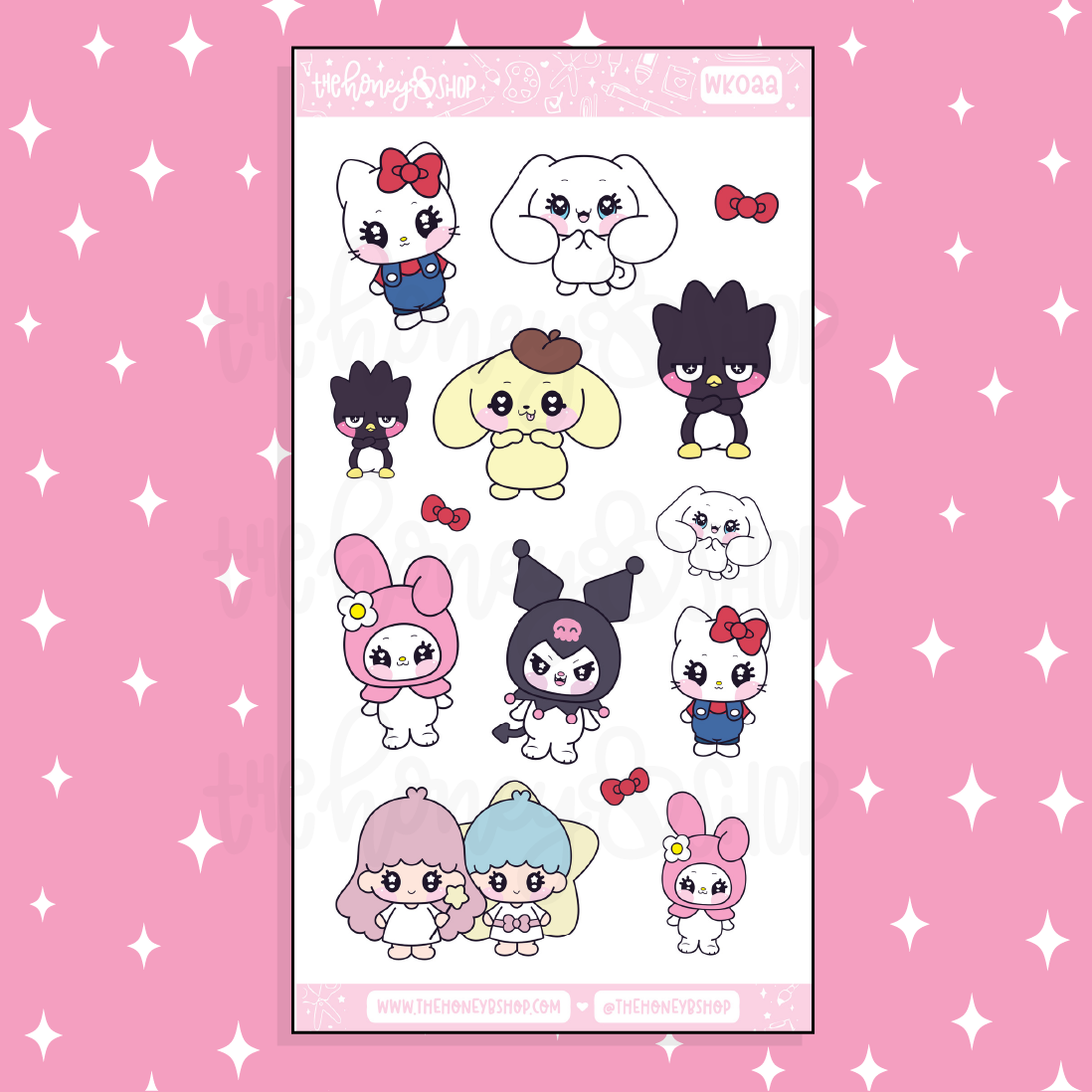 Hello Honey Deco Doodle Sticker | A La Carte