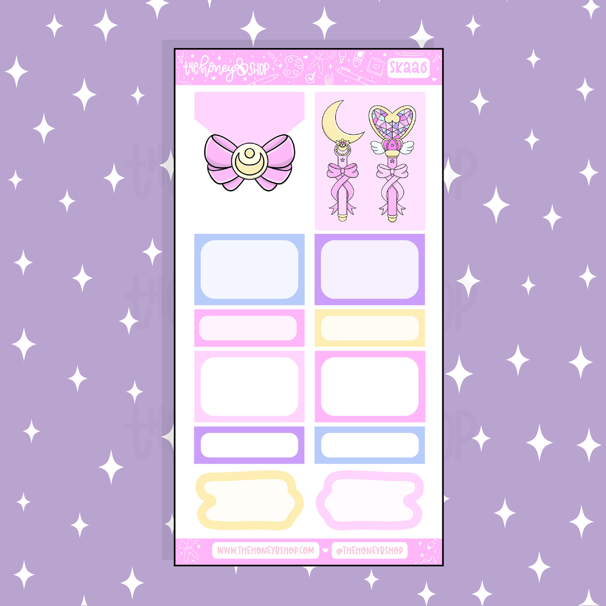 Fight Like A Girl 2.0 Half Boxes Doodle Sticker | A La Carte