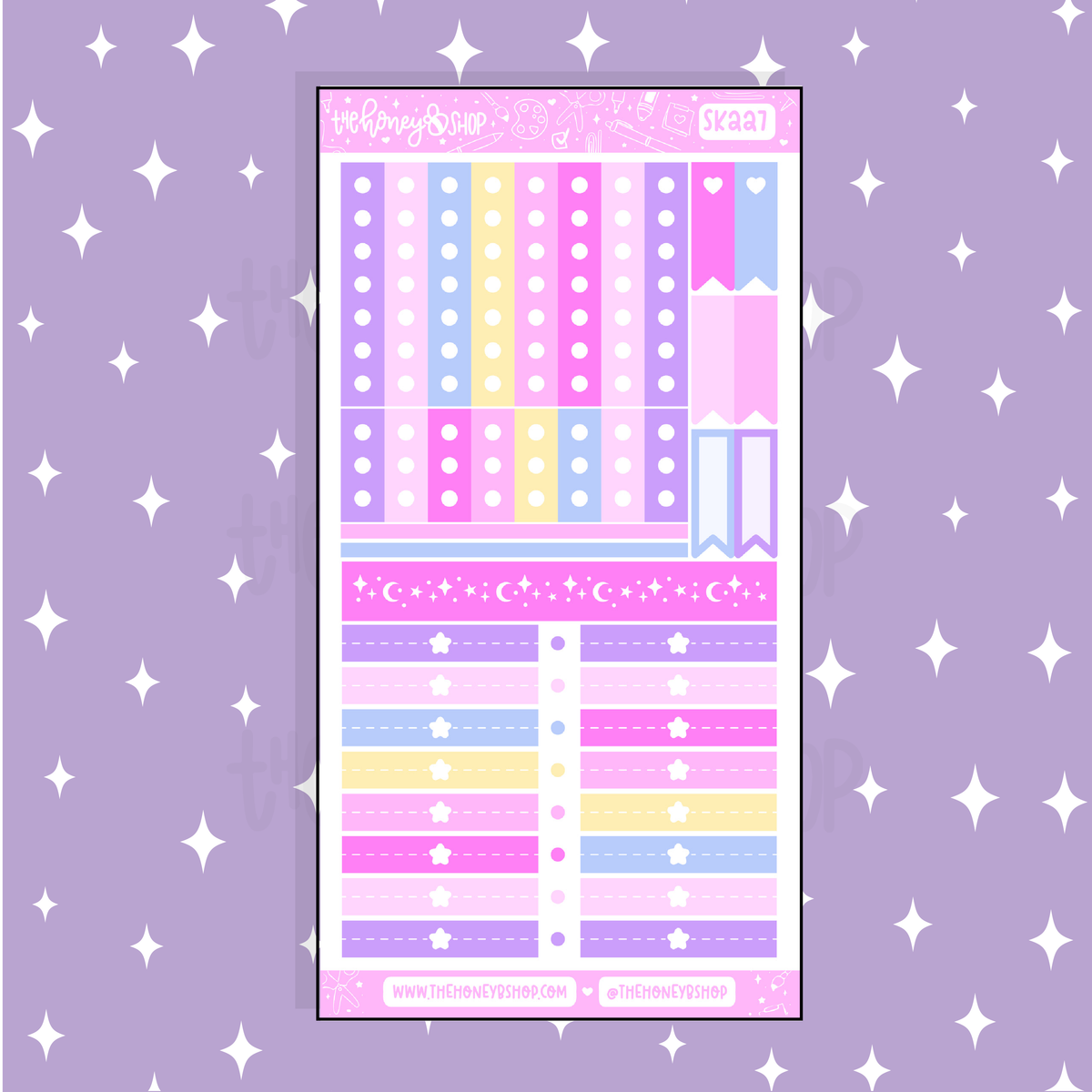 Fight Like A Girl 2.0 Checklists + Headers Doodle Sticker | A La Carte