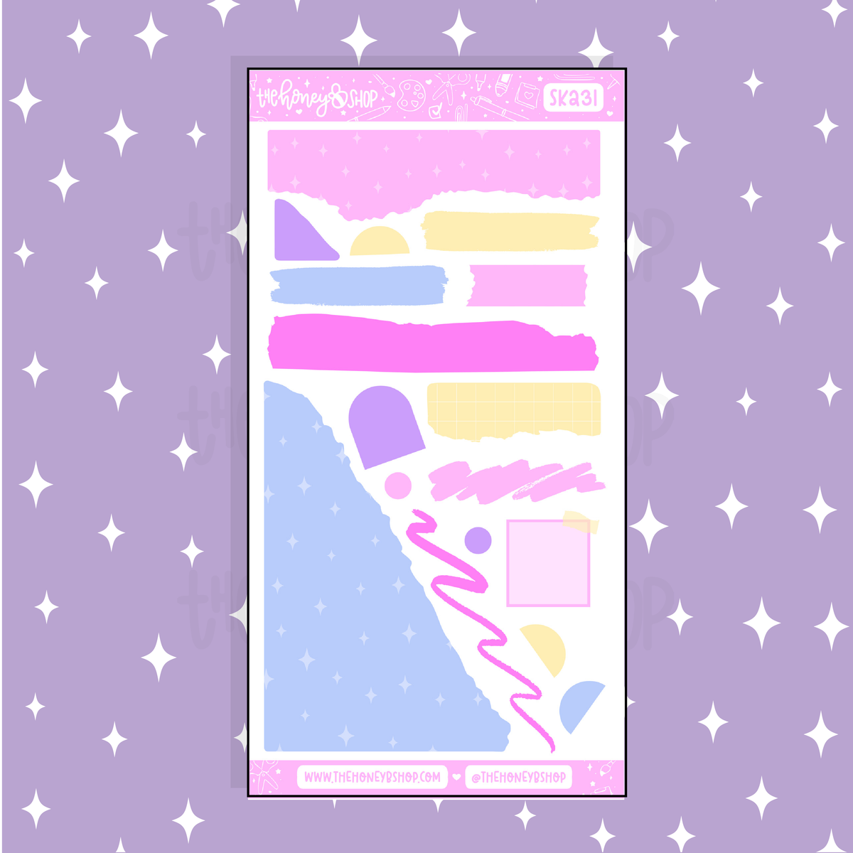 Fight Like A Girl 2.0 Journaling Planner Doodle Sticker | A La Carte