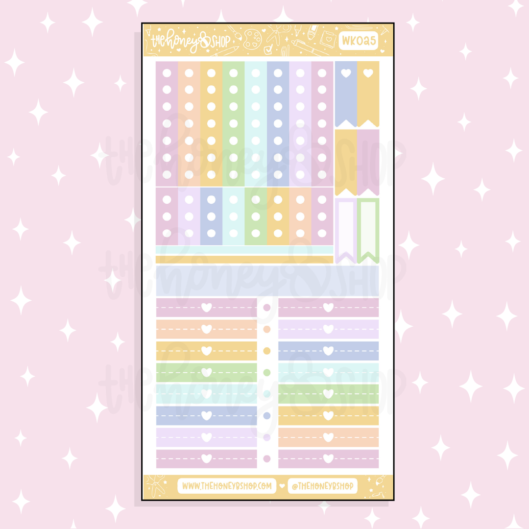 You are Loved Weekly Kit Doodle Sticker | Choose Your Sheets!