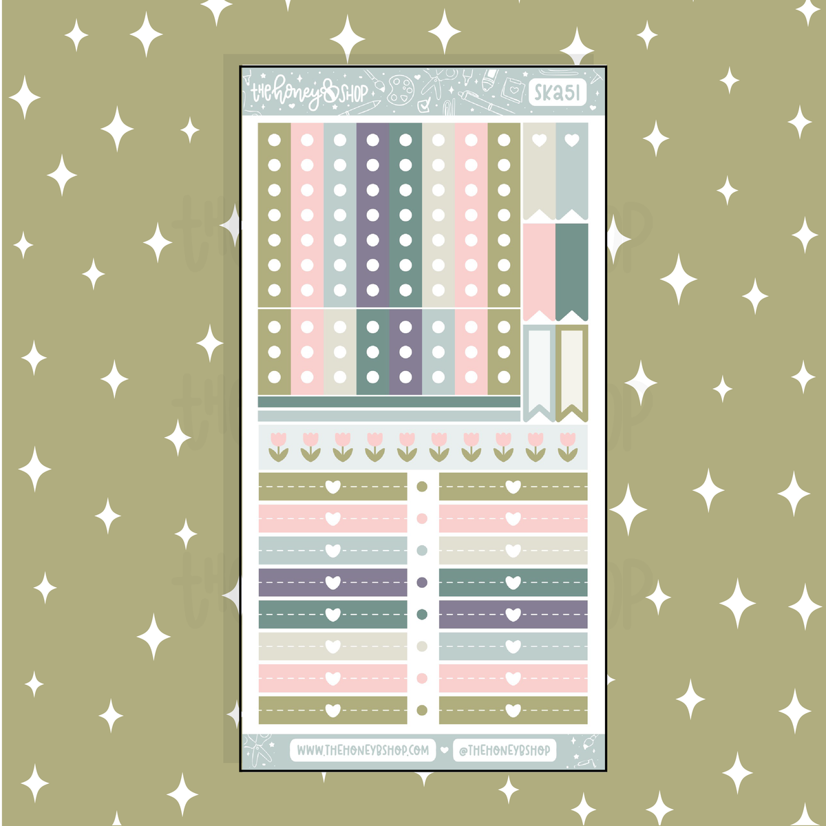 Fairycore Checklists + Headers Doodle Sticker | A La Carte
