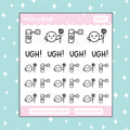 Ugh! Bugs / Mosquitos / Spray Bugs Doodle Sticker