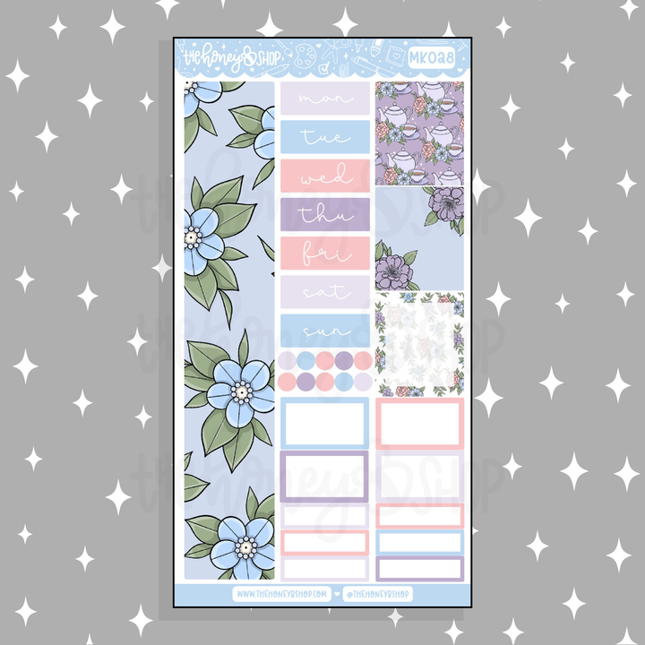 Pastel Dreams BEE6 Monthly Kit | Fits BEE6 TRP Planner