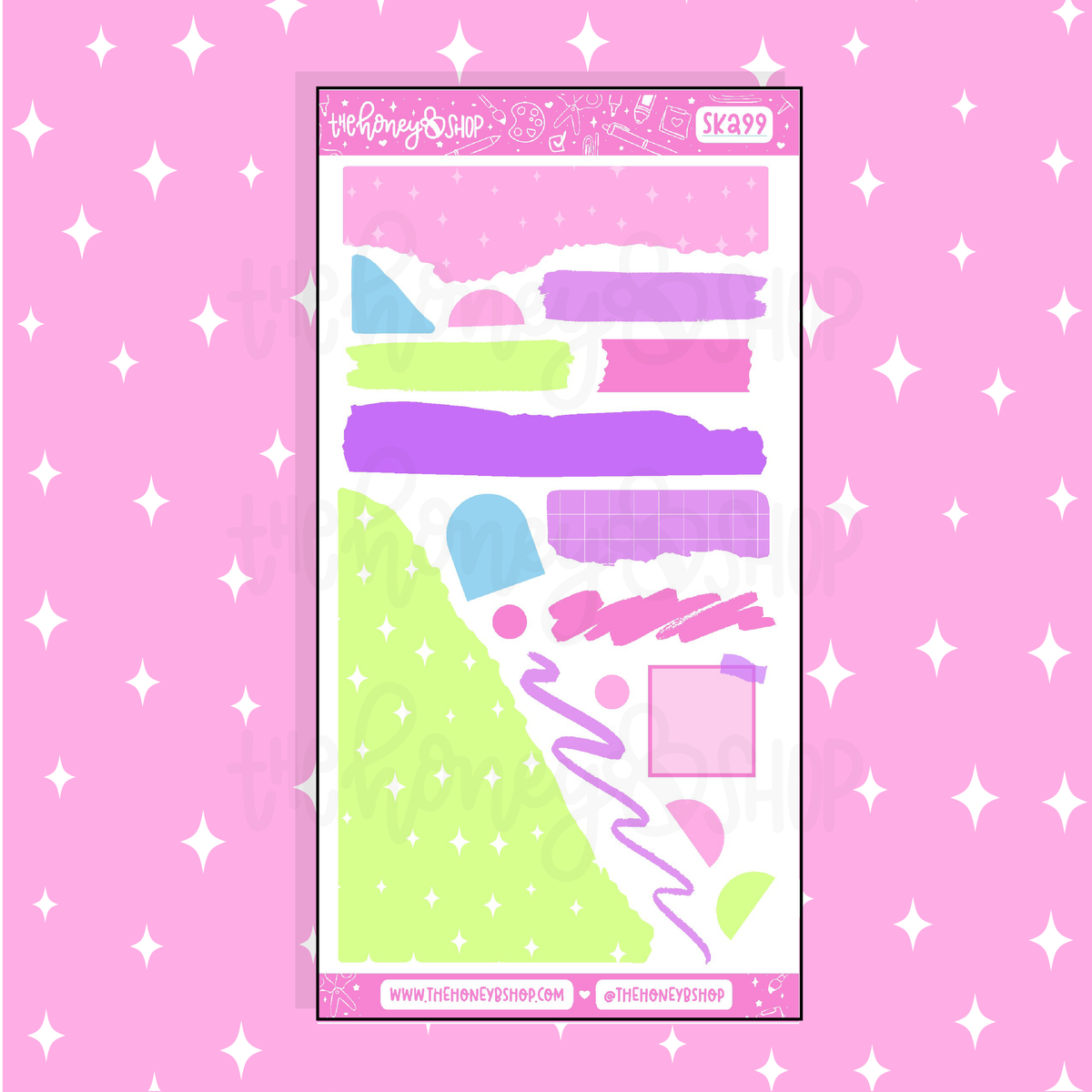 Y2K Journaling Planner Doodle Sticker | A La Carte