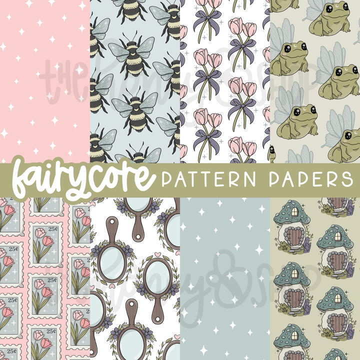 Fairycore | Deluxe Digital Babe Box - Printable Stickers &amp; Clipart