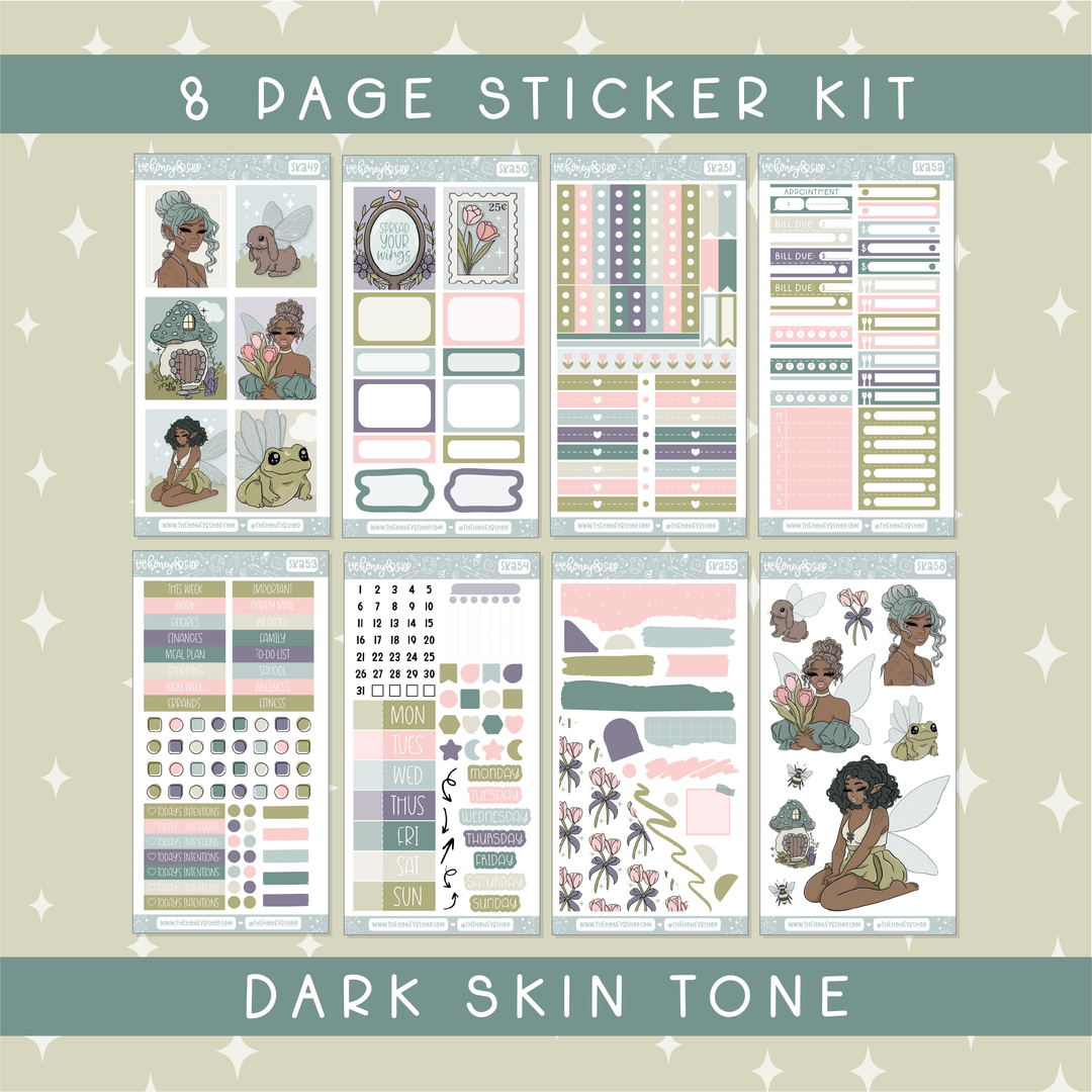 Fairycore | Deluxe Digital Babe Box - Printable Stickers &amp; Clipart