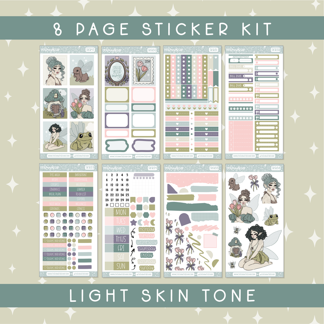 Fairycore | Deluxe Digital Babe Box - Printable Stickers &amp; Clipart
