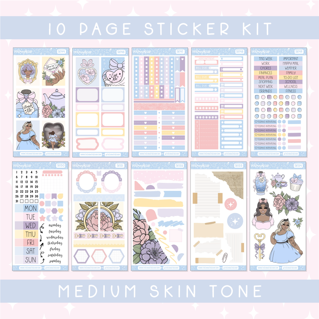 Tea Party | Deluxe Digital Babe Box - Printable Stickers &amp; Clipart