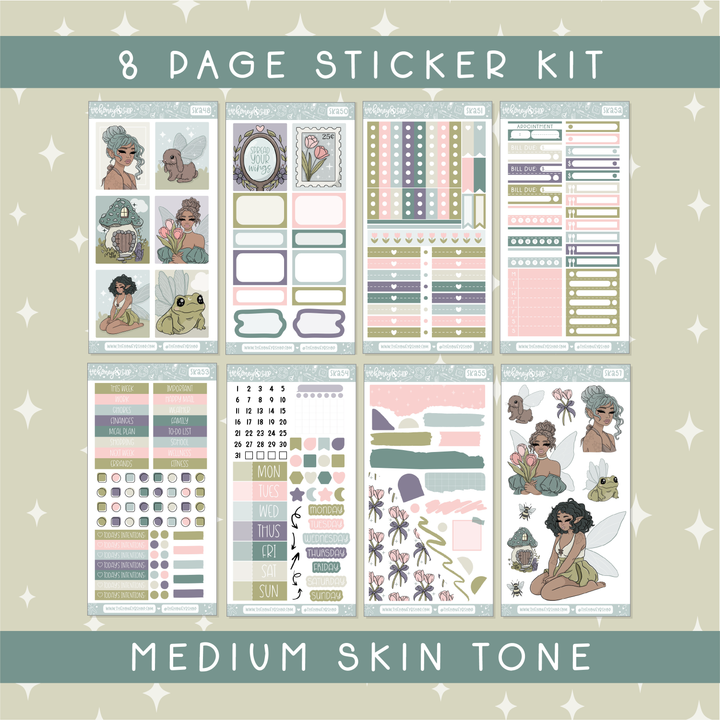 Fairycore | Deluxe Digital Babe Box - Printable Stickers &amp; Clipart