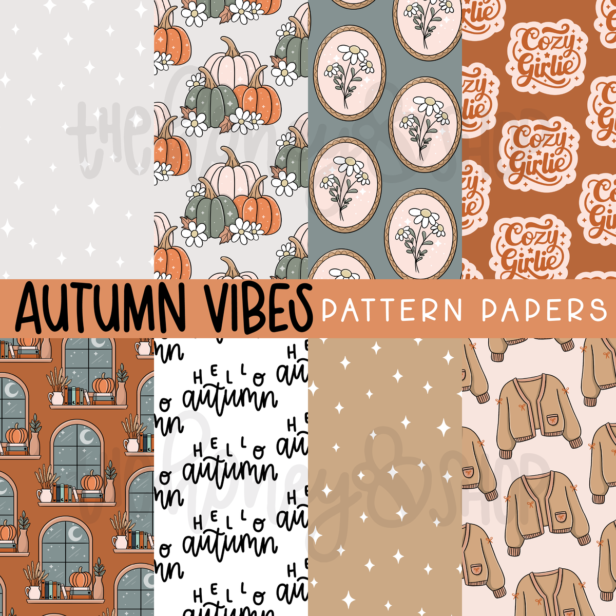 Deluxe Digital Autumn Vibes Bundle