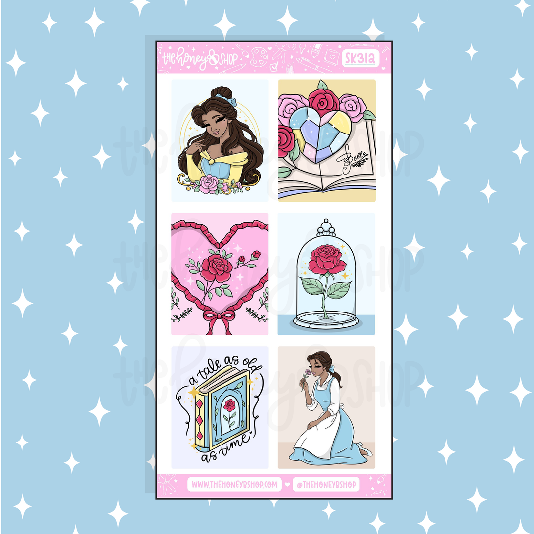 Etiqueta engomada del Doodle de las cajas llenas de las duchas | A la carta | ¡Elige tu tono de piel!