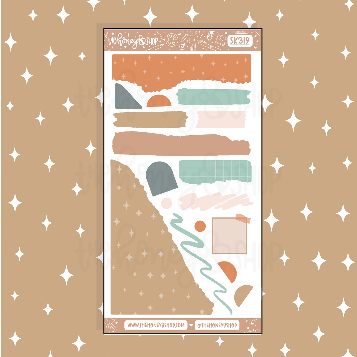Autumn Vibes Journaling Planner Doodle Sticker | A La Carte