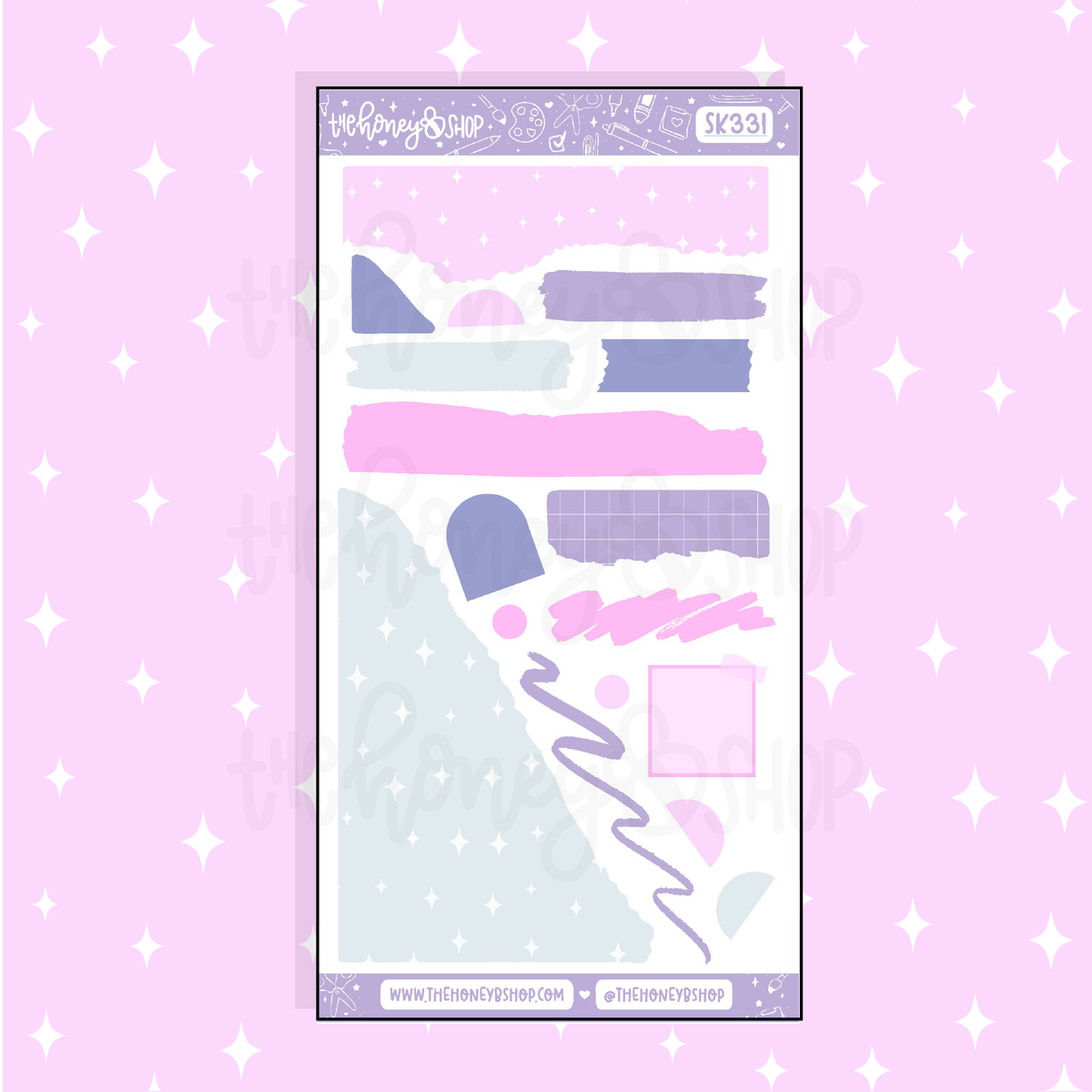 Spooky Stationery Journaling Planner Doodle Sticker | A La Carte