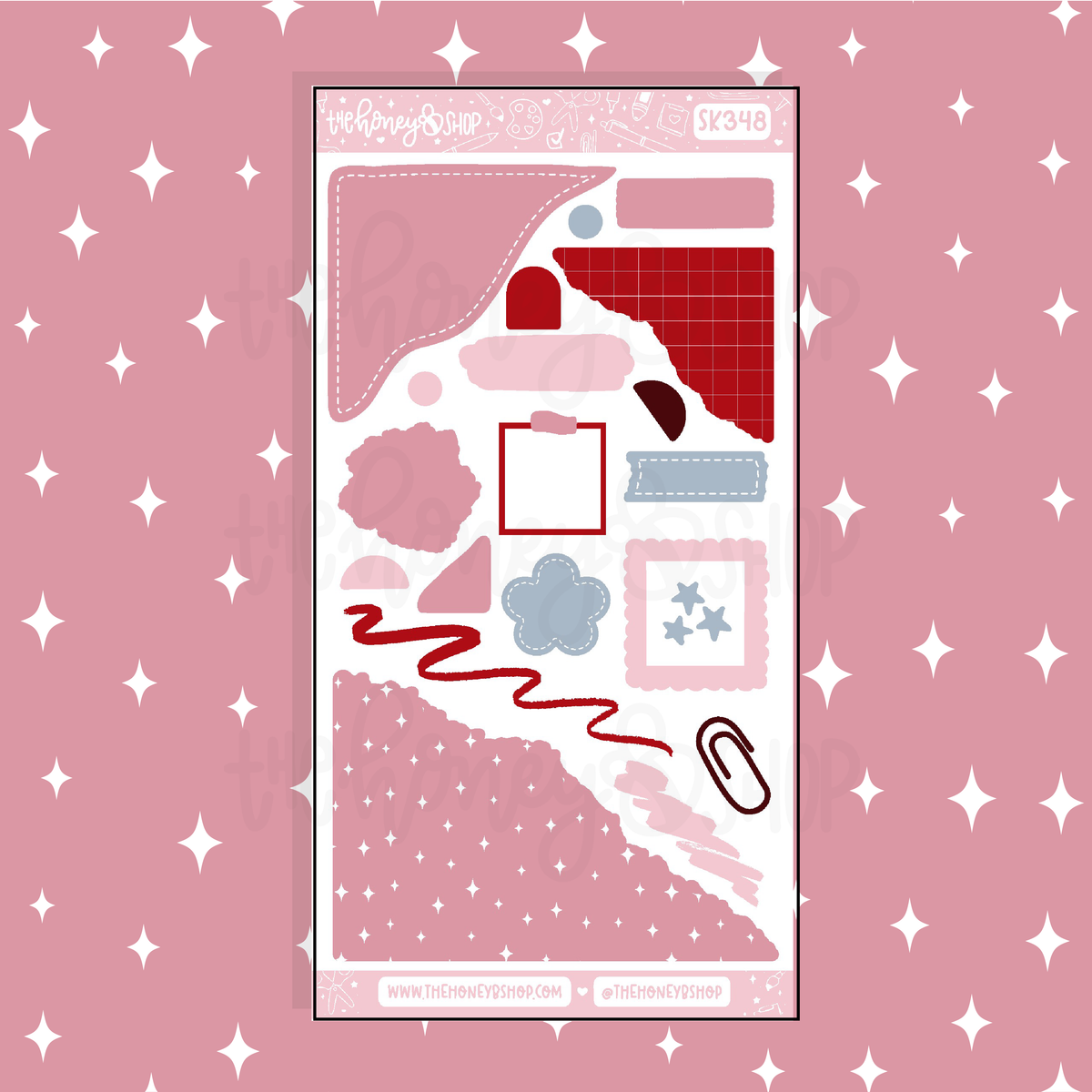 Cherry Bomb Creative Journaling Doodle Sticker | A La Carte