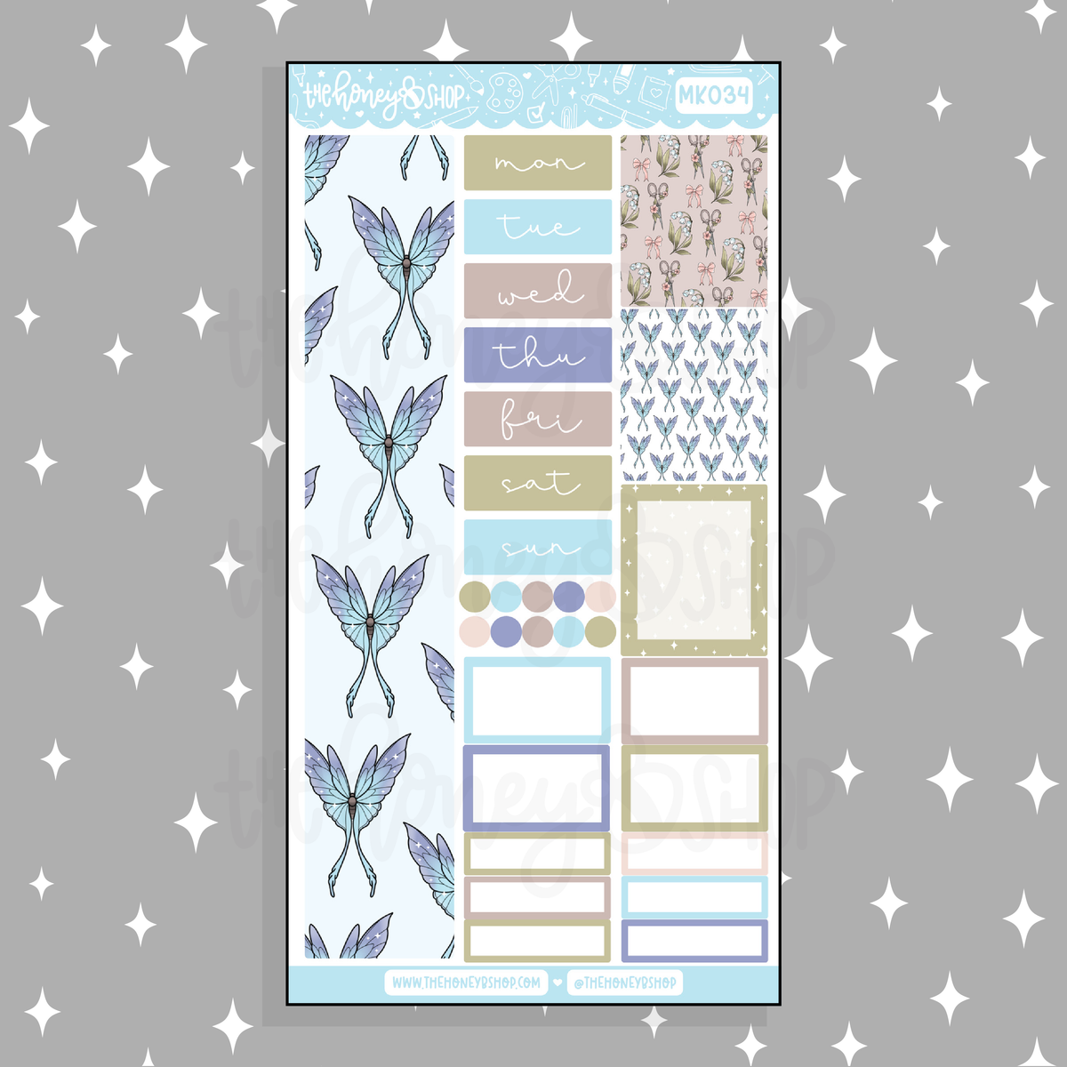 Fairy Forest BEE6 Monthly Kit | Fits BEE6 TRP Planner