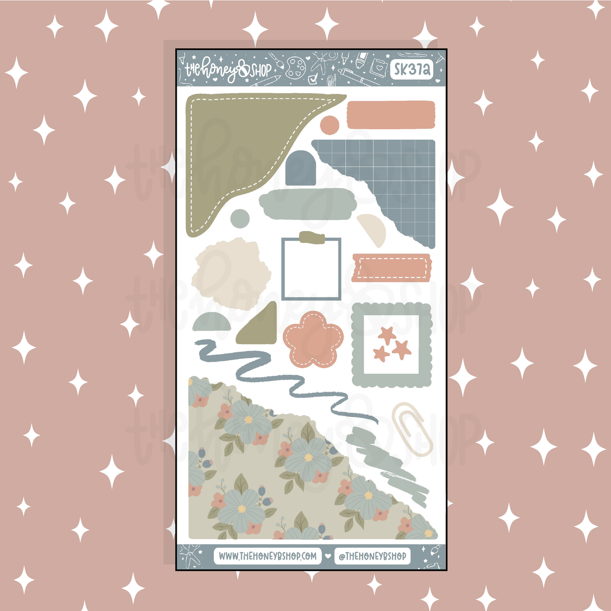 Homebody Creative Journaling Doodle Sticker | A La Carte