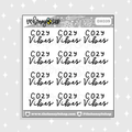 Doodle de vibraciones acogedoras Pegatina