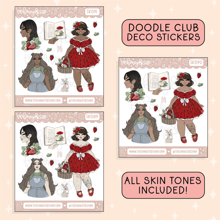 Fields | Deluxe Digital Babe Box - Printable Stickers &amp; Clipart
