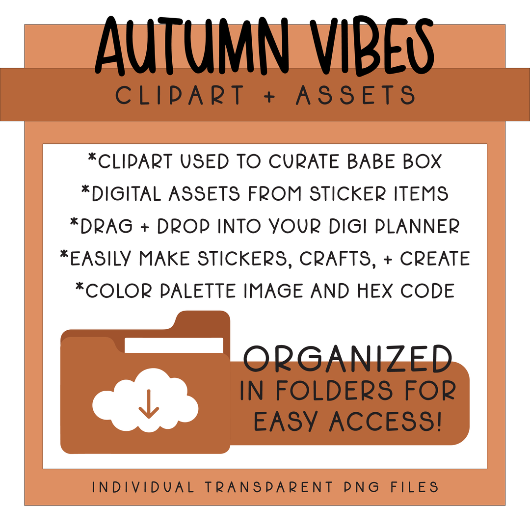 Deluxe Digital Autumn Vibes Bundle